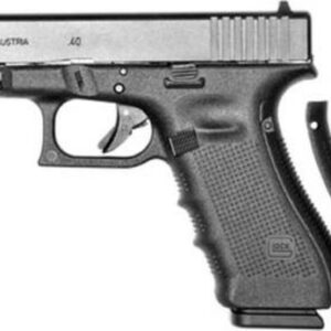 Glock 22 Gen4, Striker Fired, Full Size, 40S&W, 4.49" Barrel, Polymer Frame, Matte Finish, Fixed Sights, 10Rd, 3 Magazines