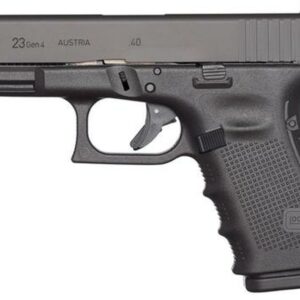 Glock G23 Gen4 .40 S&W, 4", 10rd, Fixed Sights, Black