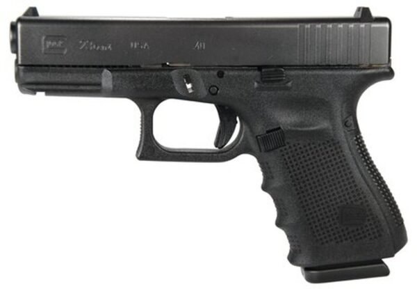 Glock, 23 Gen4, Striker Fired, Compact, 40S&W, 4.02" Barrel, Polymer Frame, Matte Finish, Fixed Sights, 13Rd, 3 Magazines