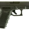 Glock, 19, Double Action Only, Compact, 9mm, 4.02" Barrel, Polymer Fame, Matte Finish, Fixed Sights, 10Rd, 2 Magazines