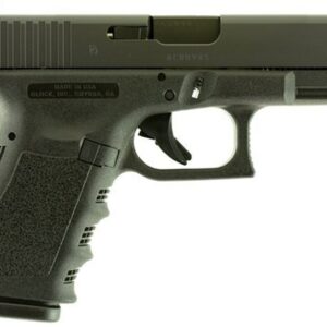 Glock, 19, Double Action Only, Compact, 9mm, 4.02" Barrel, Polymer Fame, Matte Finish, Fixed Sights, 10Rd, 2 Magazines