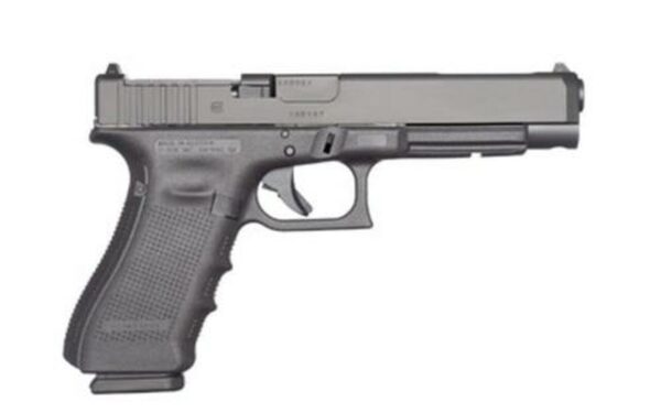 Glock G34 Gen4 MOS 9MM 5" Barrel Adjustable Sights 17 Rd Mag Modular Optic System