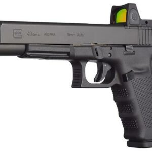 Glock G40 Gen4 MOS Double 10mm 6.02" Barrel, Black Interchangeable B, 10rd