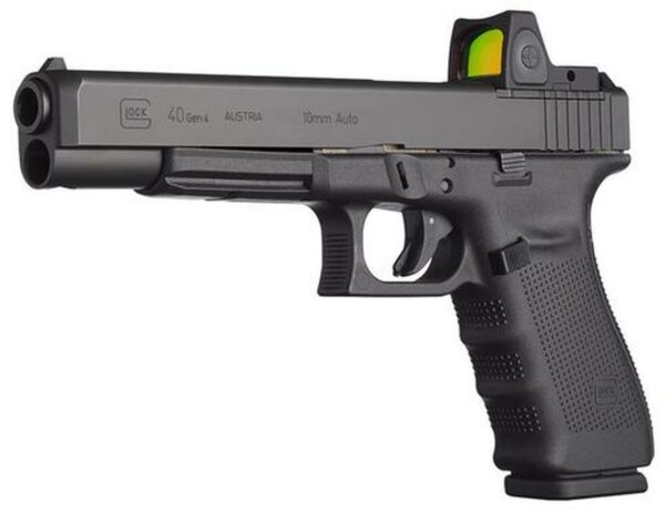 Glock G40 Gen4 MOS Double 10mm 6.02" Barrel, Black Interchangeable B, 10rd