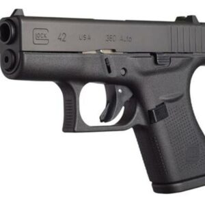 Glock G42 .380 ACP, 3.25" Barrel, Glock Night Sights 6 rd Mag