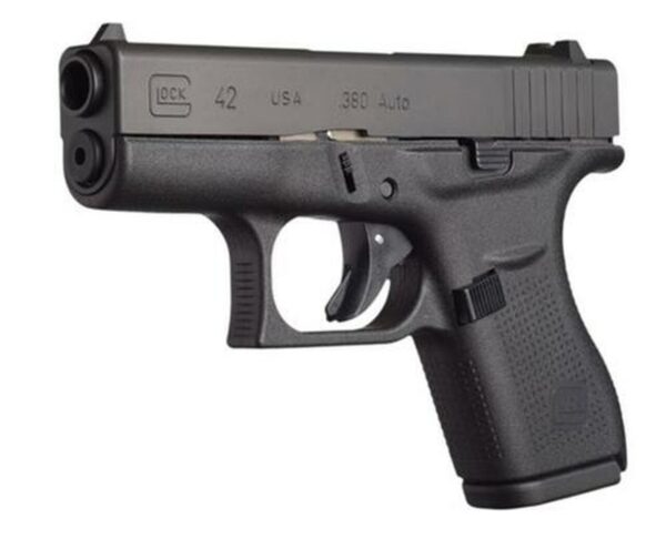 Glock G42 .380 ACP, 3.25" Barrel, Glock Night Sights 6 rd Mag
