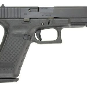 Glock G17 Gen5 9mm, 4.49" Barrel, Black, Modular Backstrap, 17rd Mag