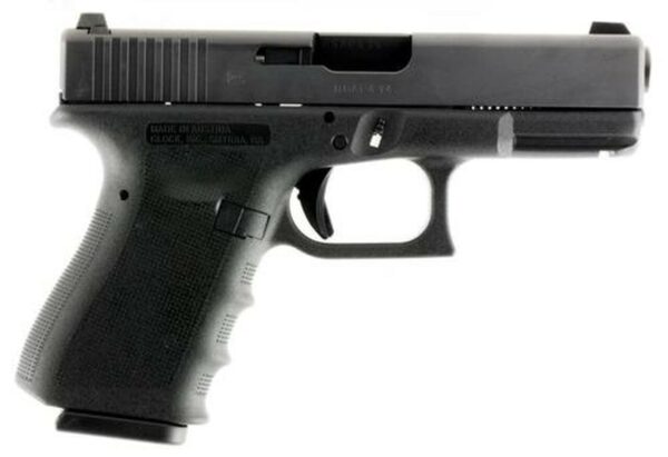 Glock G19 RTF, 9mm, 4.01", 15rd, Black