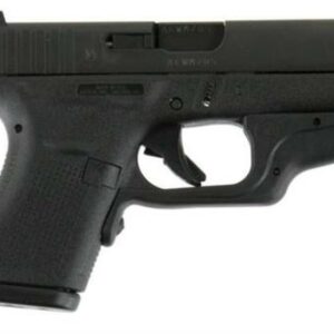 Glock G42 .380 ACP, 3.25", FS, Crimson Trace Laserguard, Pocket Holster, 6rd