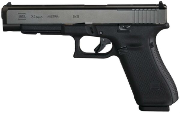 Glock G34 MOS Gen5 9mm Adjustable Sights 17rd Mag