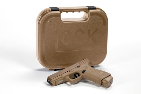 Glock G19X 9mm, 4" Barrel, Coyote Finish, Nite Sites, 1x 17rd, 2x 17+2rd Mags