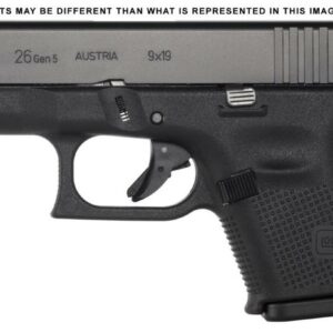 Glock G26 Gen5 9mm AMERIGLO Night Sights 10rd Mag