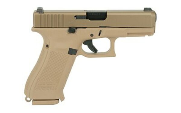 Glock 19X Crossover 9mm, 4.02", GNS Coyote, nPVD Slide, 10rd