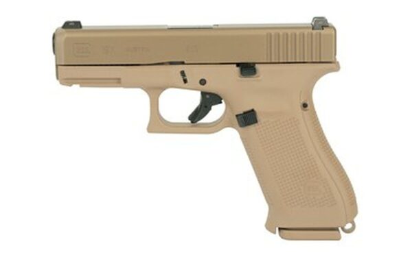 Glock 19X Crossover 9mm, 4.02", GNS Coyote, nPVD Slide, 10rd