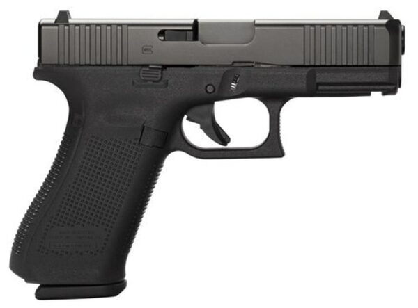 Glock G45, 9mm, 4.02" Barrel, 10rd, AmeriGlo FS, Black Frame, Black nDLC Slide