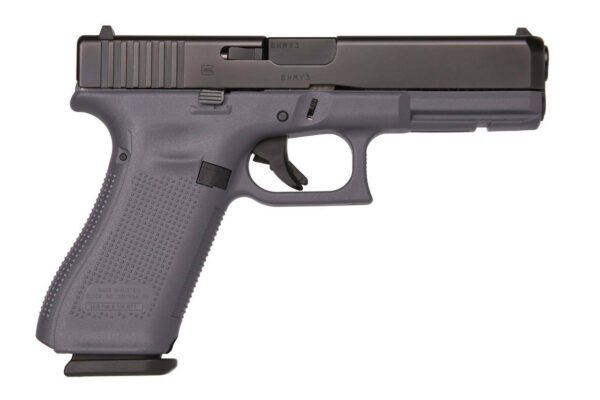 Glock 17 Gen 5 9mm Gray Frame Fixed Sights 17rd Mag