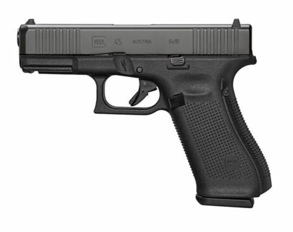 Glock G45 Gen5, 9mm, 4.02" Barrel, 10rd, MOS, Black