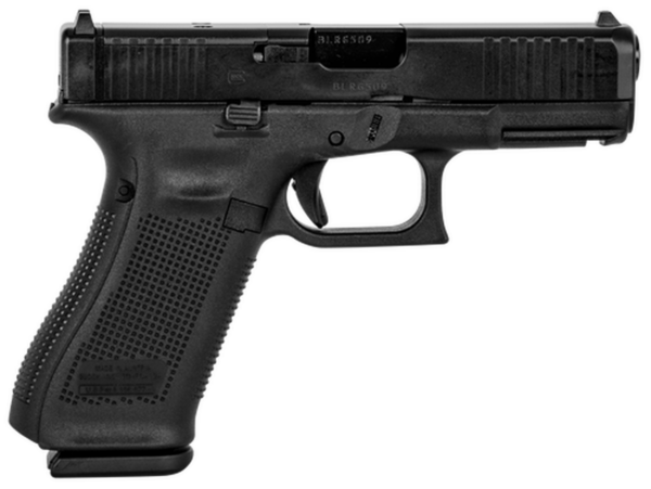 Glock G45 Gen 5 MOS, 9mm, 4.02" Barrel, 17rd, Black