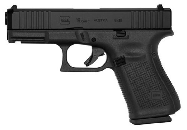 Glock G19 Gen5 9mm, 4.9" Barrel, AmeriGlo, 15rd