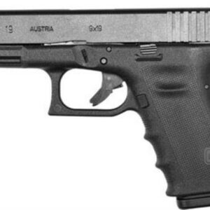 Glock G19 RTF 9mm, 4", 10rd, Fixed Sights, Black
