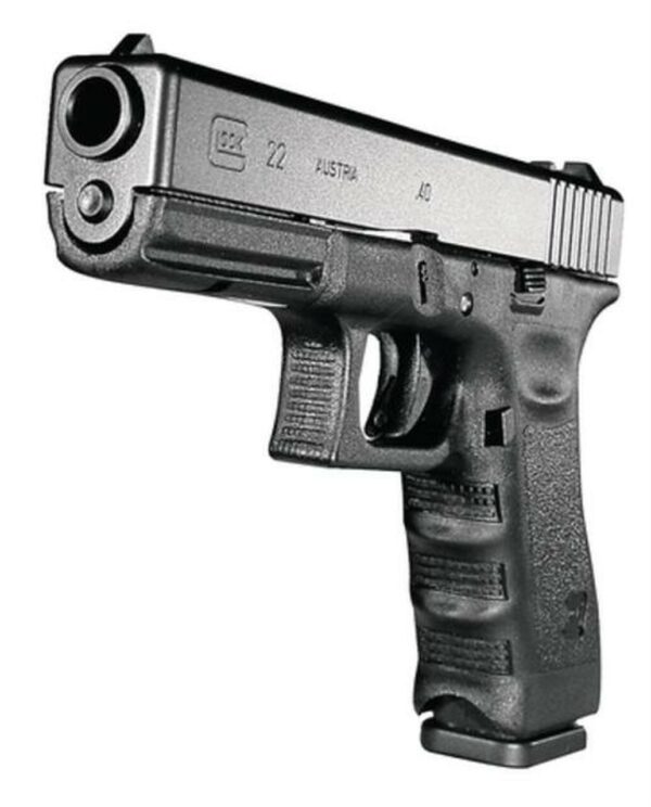 Glock G22 .40 Smith & Wesson 4.49 Inch Barrel Black Fixed Sights 10 Rd Mag