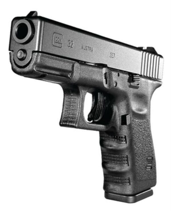 Glock 01 G32 Standard 357 Sig Sauer 4.02" Barrel, FS Poly Grip/Frame Black, 10rd