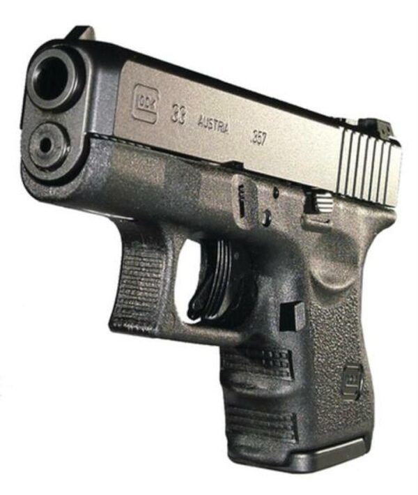Glock G33 Standard 357 Sig 3.46" Barrel, Fixed Sights Poly Grip/Frame Black, 9rd
