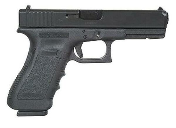 Glock G37 45 GAP 4.49" Barrel, FS Poly Grip/Frame Black, 10rd