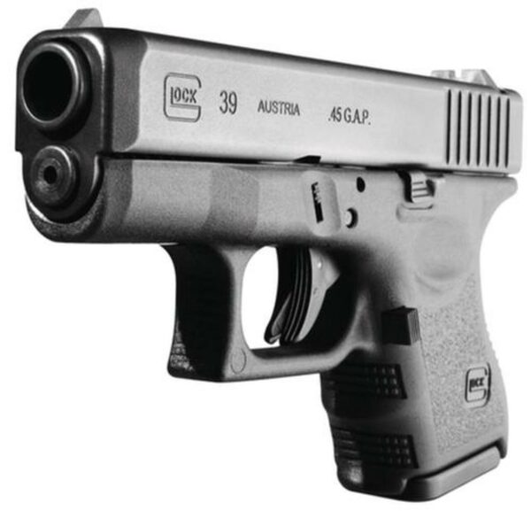 Glock G39 .45 GAP, Fixed Sights, 6rd Mags