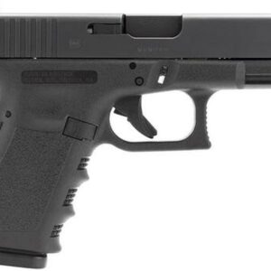 Glock G19 9mm, 4.01" Barrel, FS Grip, Black, 15rd