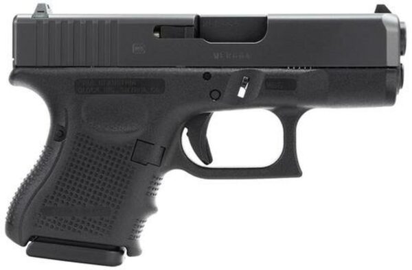 Glock G26 Gen4 9mm 3.5" Barrel Standard Fixed Sights, 3 10 Round Mags