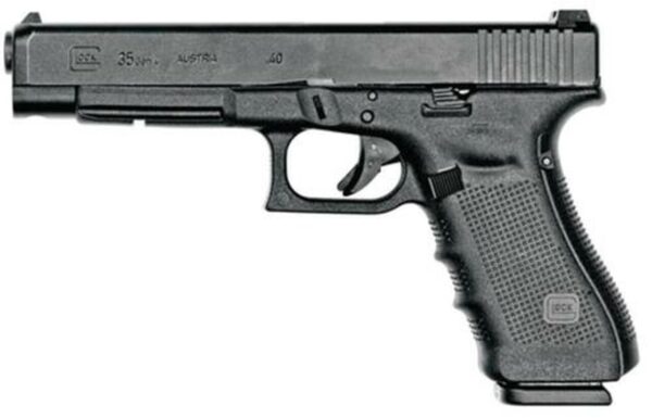 Glock G35 .40 Cal. Competition, 5.32" Barrel, 15 Round Mag. Adjustable Rear Sights, 15rd Mag