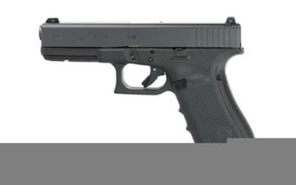 Glock G17 G4 9mm, 4.9", 10rd, Glock Night Sights, Black