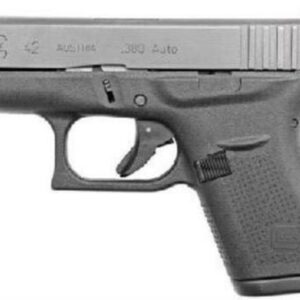 Glock G42 380 ACP 3.25" Barrel, Black, 6rd, NO FACTORY BOX