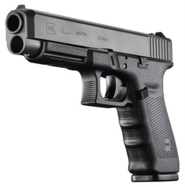 Glock G41 Gen4 45 ACP 5.31" Barrel, Fixed Sights Poly Grip/Frame Black, 10rd