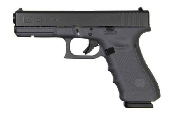 Glock 22 Gen4, .40S&W, 4.49", 15rd, Gray Frame