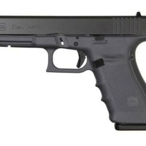 Glock G21 Gen4, 45 ACP, 13rd, 4.6", Gray Frame, Black Slide