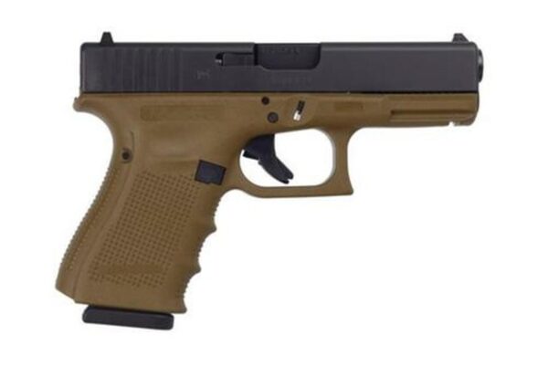 Glock G23 G4 .40 S&W, 4.01", 10rd, Fixed Sights, Flat Dark Earth Frame
