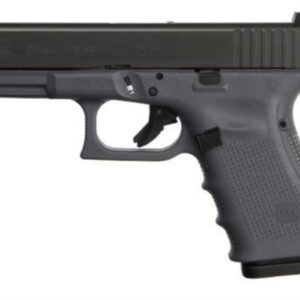 Glock G19 Gen4, 9mm, 4.0", 10rd, Fixed Sights, Gray Frame
