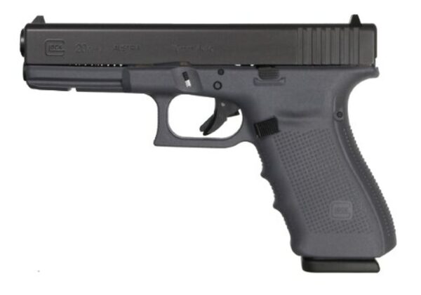 Glock G20 G4 Gray Finish 10mm 4.61" Barrel Fixed Sights 10 Rd Mag