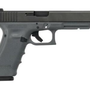 Glock G34 G4 9mm, 5.3", 10rd, Gray Frame, Black Slide