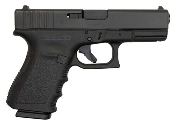 Glock 19 Gen3 USA Made 9mm, 4" Barrel, Black, 2 x 15rd Mag