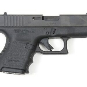 Glock G26 Gen3 9mm, 3.5", Fixed Sights, 10rd