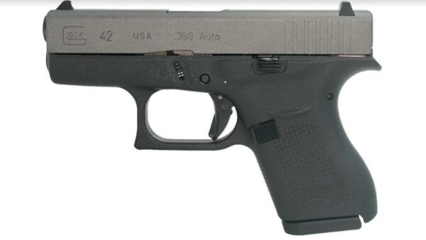 Glock G42 Desert Sand Cerakote Finish, .380 ACP, 6 rd