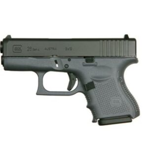Glock G26 G4 9mm 3.4" Barrel Full Gray Cerakote Finish 10rd Mag