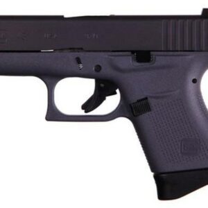 Glock G43 Gen3, 9mm, 3.39" Barrel, Gray Frame 6rd Mag