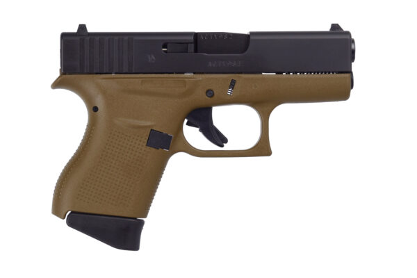Glock G43 Gen3 9MM 3.4" Barrel Flat Dark Earth 6rd Mag