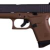 Glock G43 Gen3 9MM 3.4" Barrel Flat Dark Earth 6rd Mag