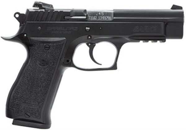 EAA Sarsilmaz SAR K2 45ACP Black, Adjustable Sights, Rail, 14 Rd Mag
