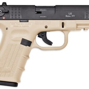 ISSC M22 Target 22LR 5.5", Desert Tan Poly Frame/Black Slide, 10 rd